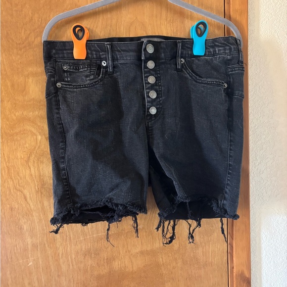 torrid Pants - Torrid Black Denim Shorts